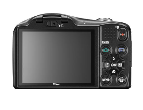 nikon Coolpix L610 back